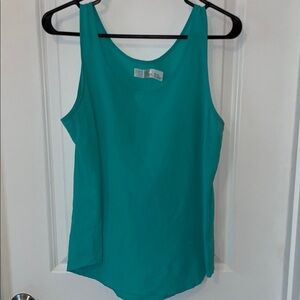 Teal Sleeveless Women's Top